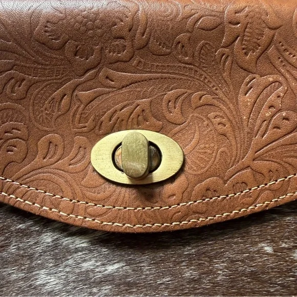 Myra Bag Hair-On Hide Leather Crossbody (Gently Used) - Picture 3 of 14